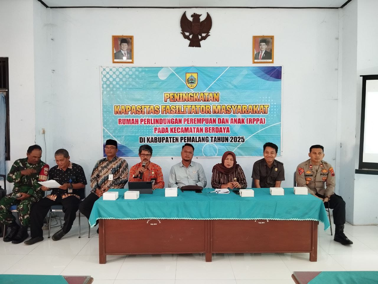 Dinsos KBPP Kabupaten Pemalang Luncurkan RPPA di Kecamatan Ampelgading ‎