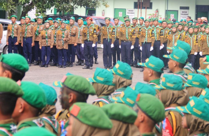 Kwarda Kepanduan Hizbul Wathan Kabupaten Pemalang Gelar Lomba Ketangkasan PBB 