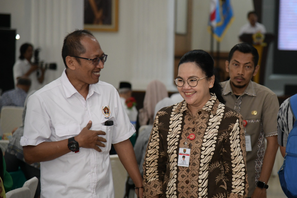 Pelantikan PWI Jateng, Agustina Wilujeng Tekankan Peran Pers dalam Literasi dan Kontrol Sosial