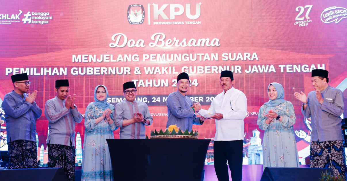 Pj Gubernur Jateng Imbau Masyarakat Patuhi Masa Tenang Pilkada Serentak 2024