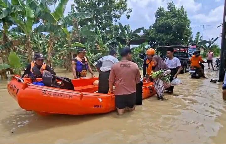 Banjir Rendam 4 Kecamatan di Demak, 4.280 Warga Terdampak dan Satu Korban Hilang