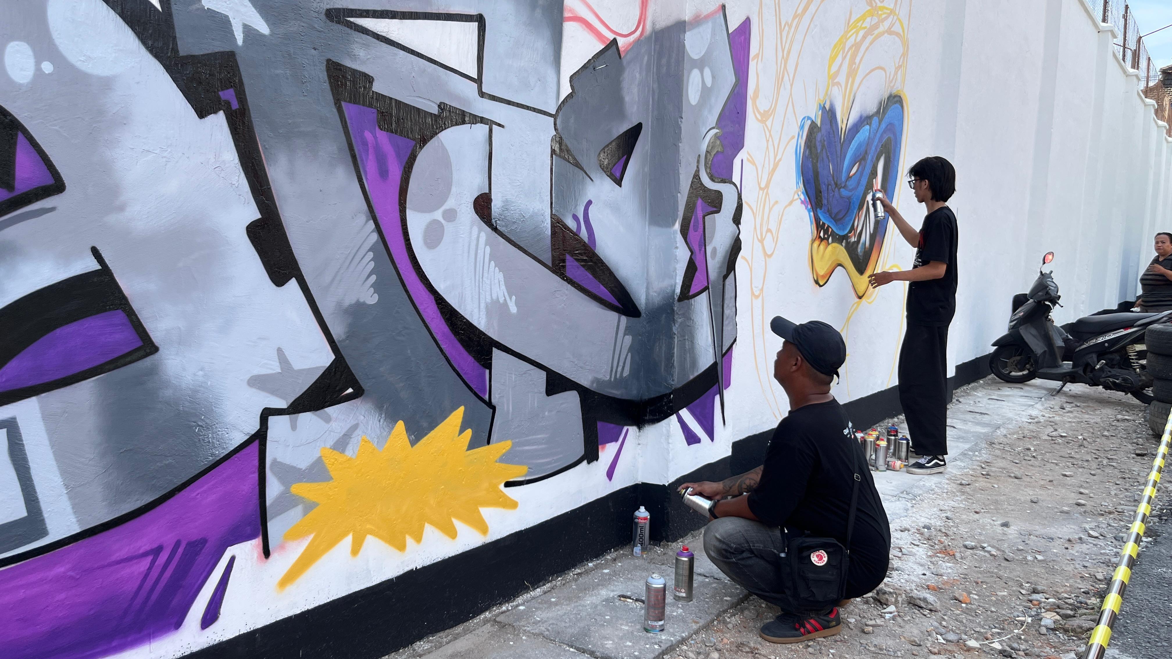 Dari Coretan Liar ke Karya Bernilai, Tembok Rutan Solo Disulap Jadi Galeri Edukasi