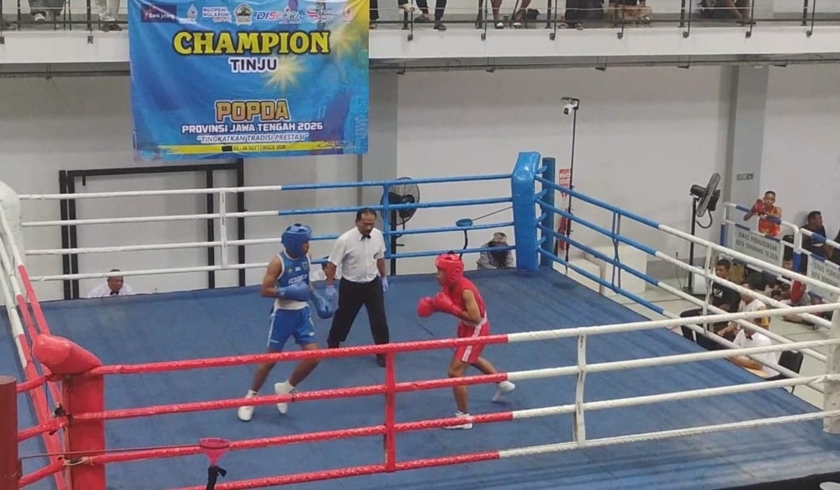Dua Petinju Kebumen Sumbang Emas Popda Jateng 2026, Menang KO di Partai Final