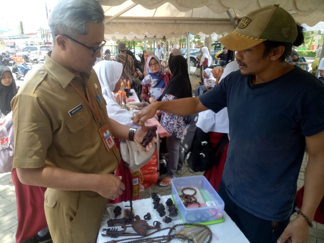 Puluhan UMKM Kabupaten Tegal Ramaikan Pembukaan  Pameran Temporer Wanara Seba