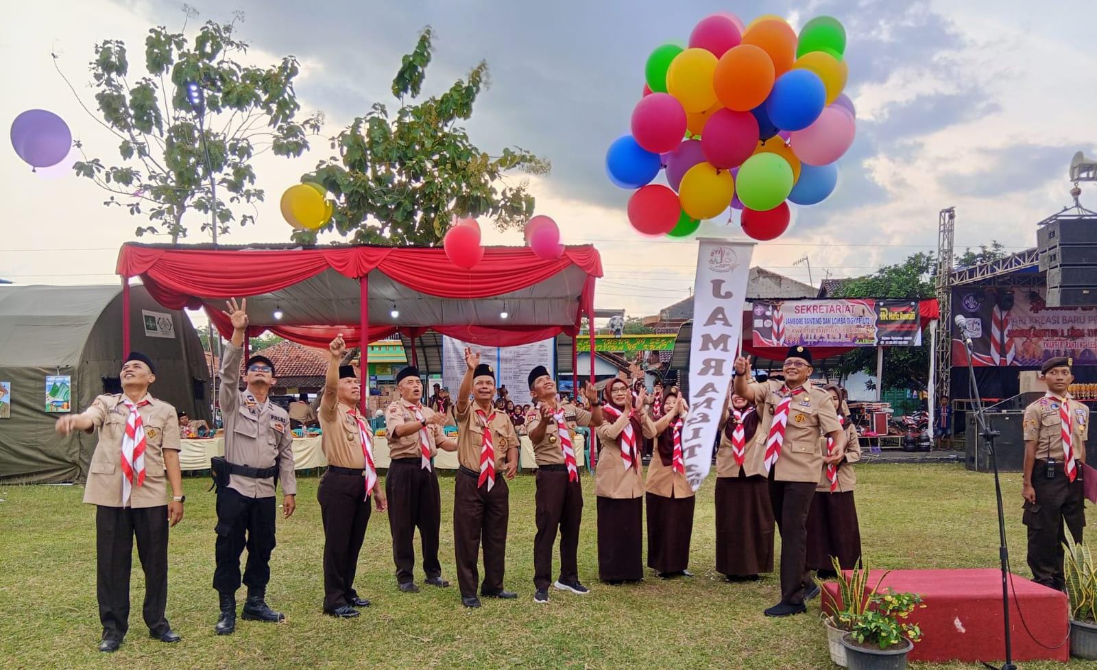 Kwarran Lebaksiu Kabupaten Tegal Gelar Jamran SD dan Lomba Tingkat SMP