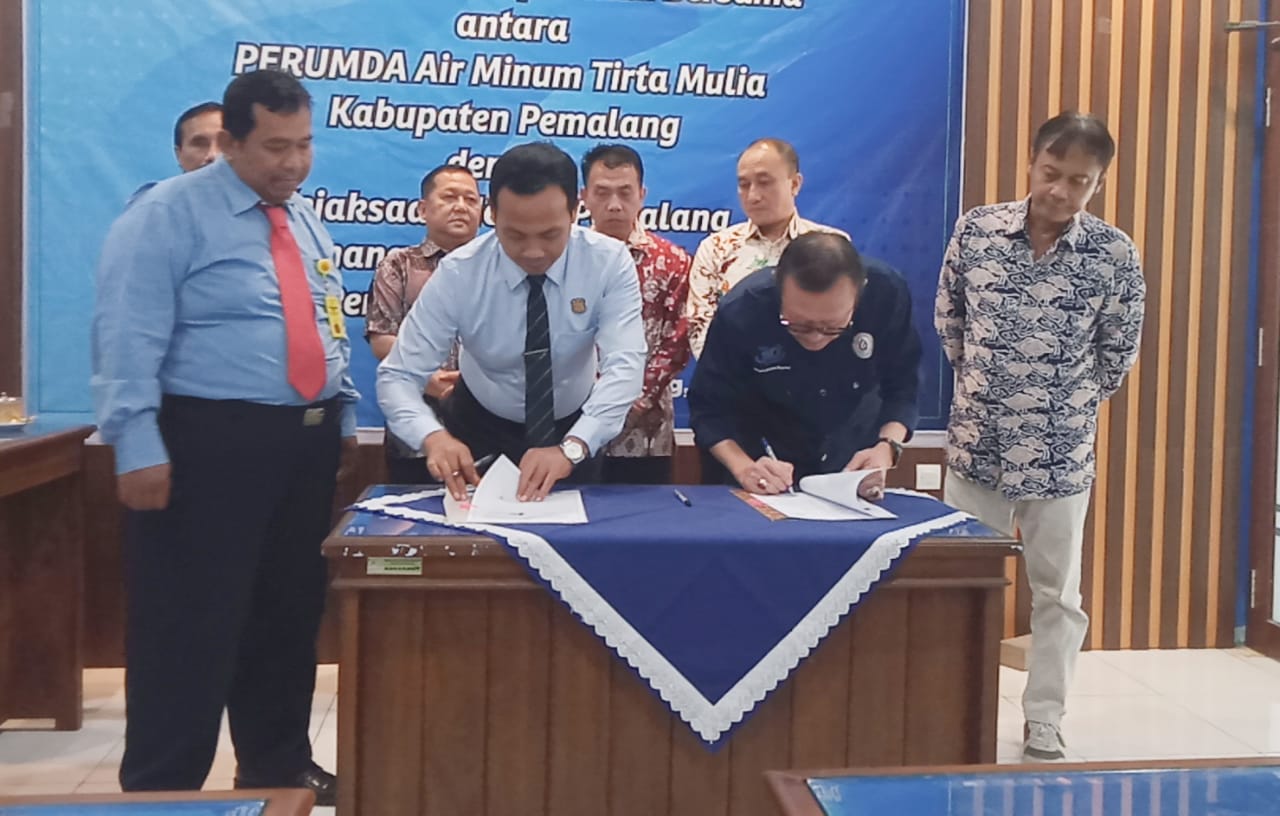 Perumda Air Minum Tirta Mulia Gandeng Kejari Kabupaten Pemalang