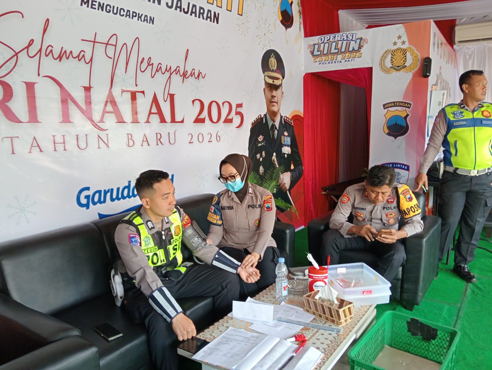 Pantau Titik Krusial Jelang Nataru, Polresta Pati Persempit Gerak Penjahat dan Pengacau Keamanan