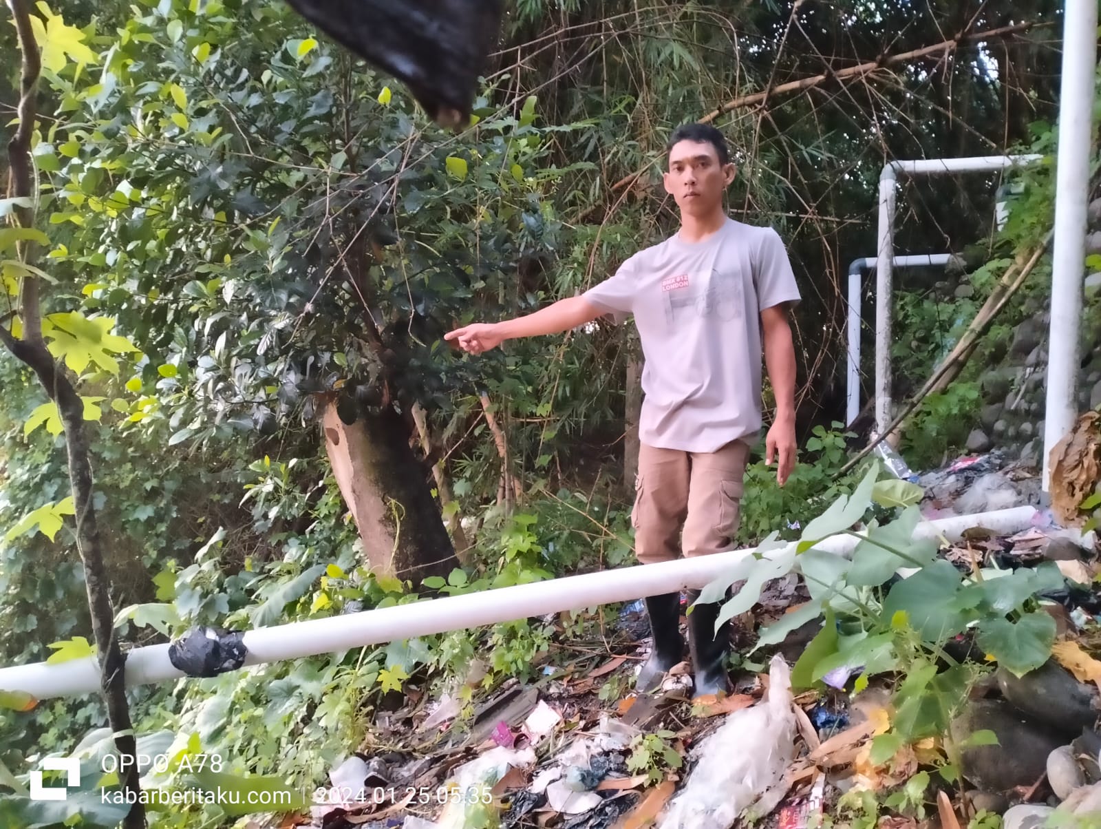 7 Rumah di Dukuhsembung Kabupaten Tegal Terancam Longsor