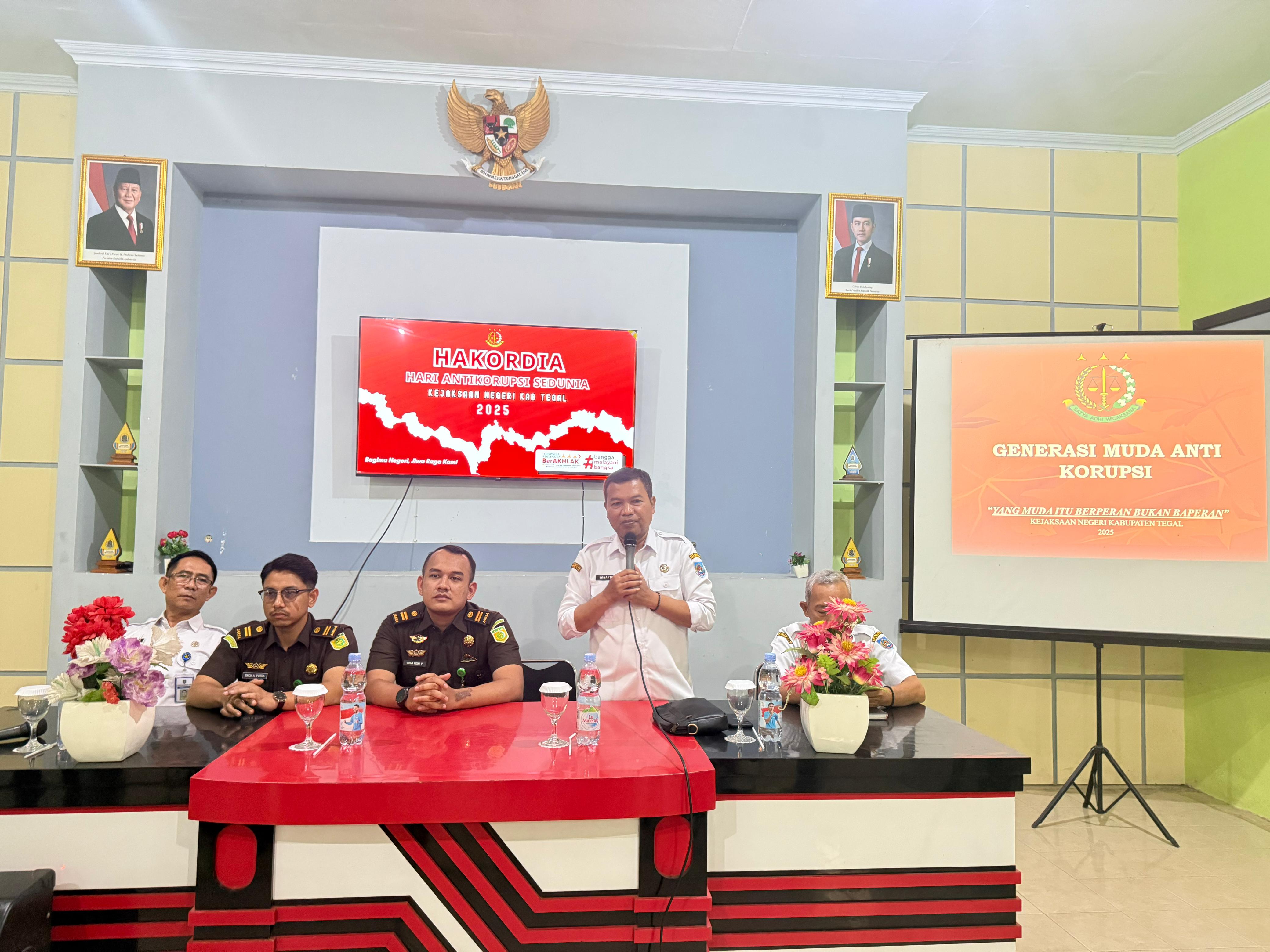 Jaksa Masuk Sekolah Datangi SMPN 2 Adiwerna Kabupaten Tegal  ‎