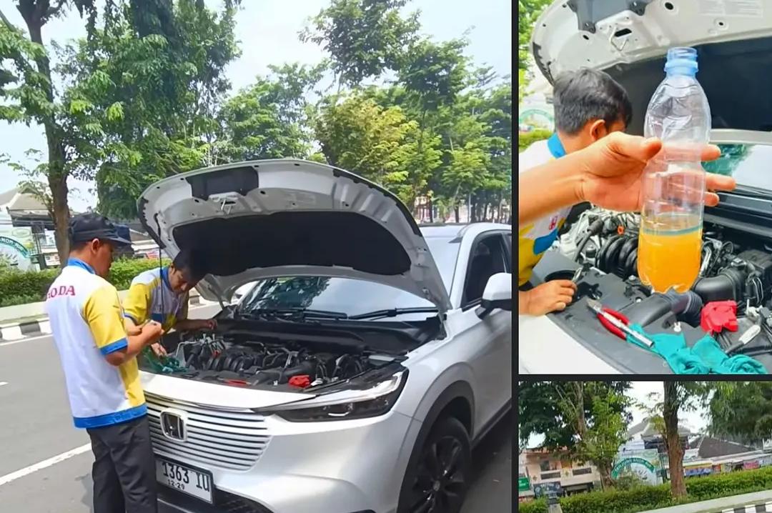 Viral! Mobil Mogok Usai Isi Pertamax di SPBU Pucangsawit, Diduga Tercampur Air