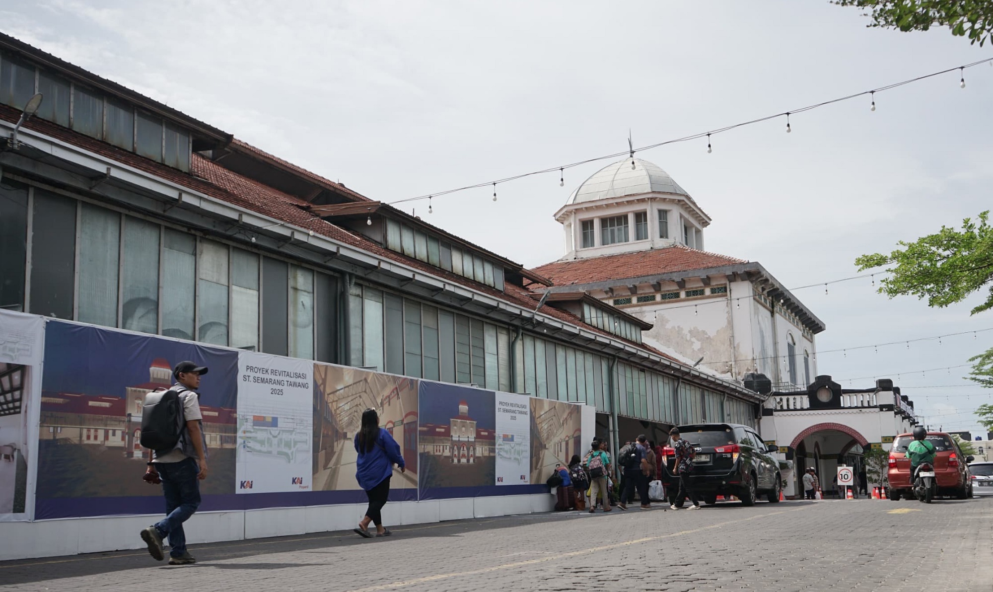 Revitalisai Tahap Pertama Stasiun Semarang Tawang Bank Jateng, Target Selesai Akhir 2025