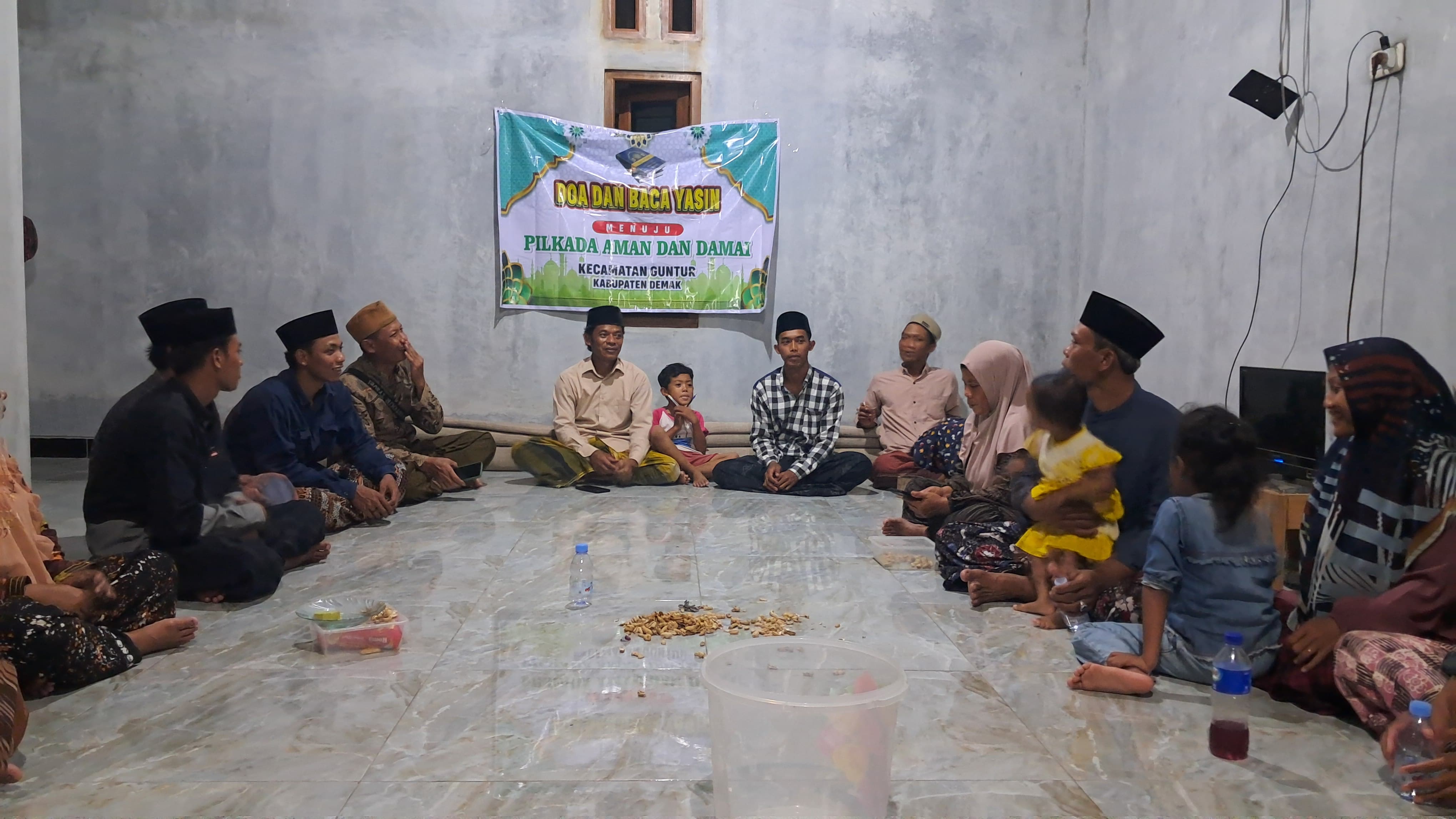 Jelang Pilkada 2024, KPU Demak dan Masyarakat di Lakukan Umbul Doa dan Baca Yasin