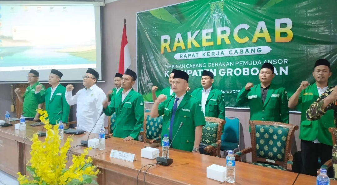 Rangkaian Konferensi Cabang VII, GP Ansor Grobogan Sukses Gelar Rakercab Tahun 2025