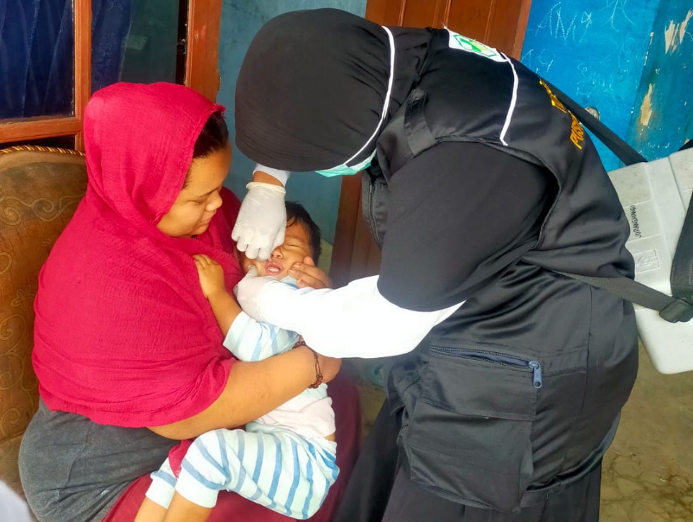 Imunisasi Polio di Kabupaten Pemalang Dilakukan secara Serentak 