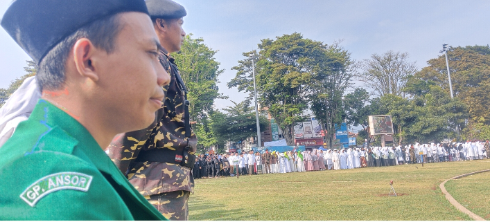 7000 Santri Peringati HSN ke-10 Tingkat Kota Salatiga, Yasip Khasani: Istimewa Berbarengan Pergantian Kabinet