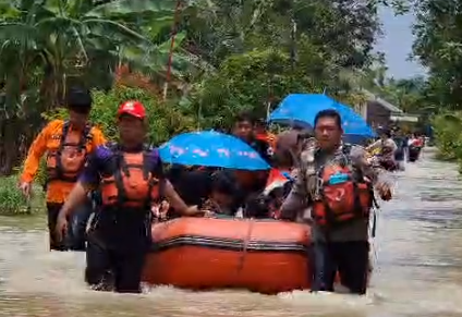 UPDATE: 7.065 Jiwa dari 21 Desa di Enam Kecamatan Terdampak Banjir Grobogan