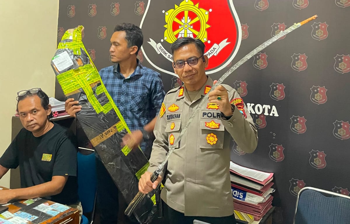 Polisi Gagalkan Pengiriman Sajam, Empat Remaja di Kudus Ditangkap 