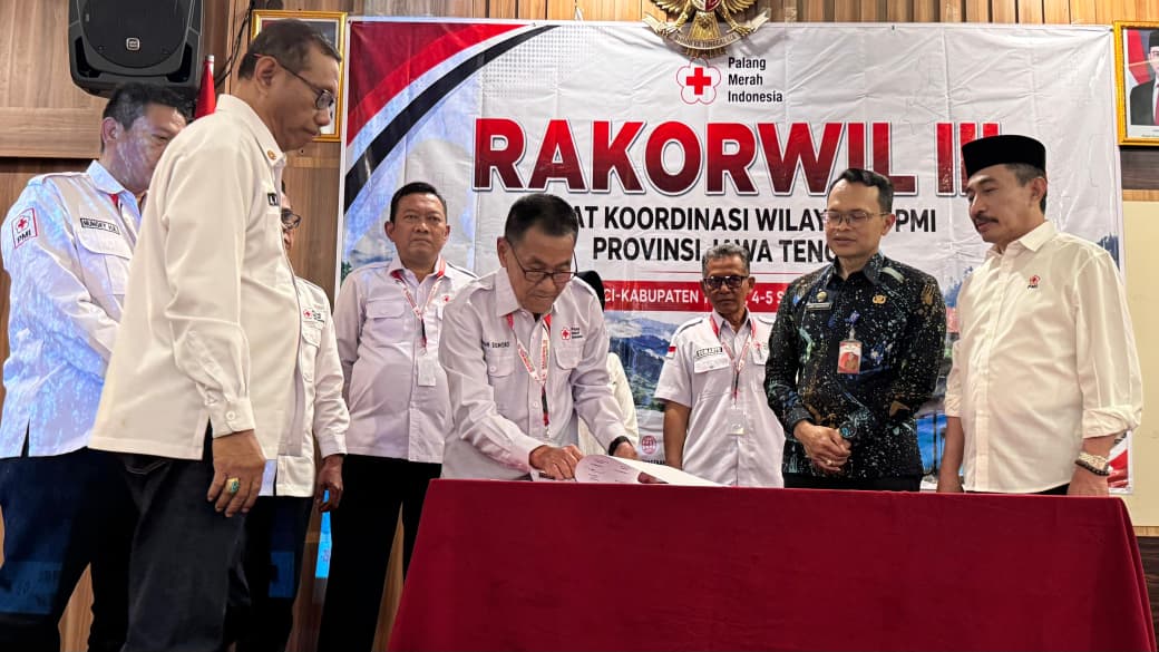 11 PMI di Korwil III Jateng Bersatu Hadapi Bencana, Tak Lagi Jalan Sendiri
