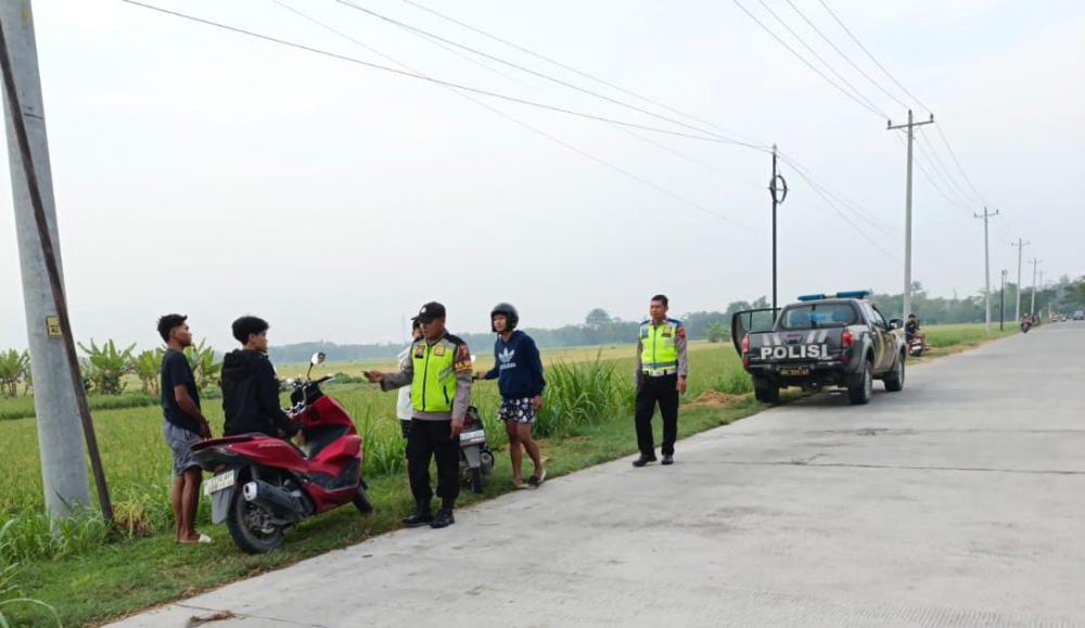 Cegah Balap Liar Jelang Buka Puasa, Polres Grobogan Gencarkan Patroli hingga Pengamanan