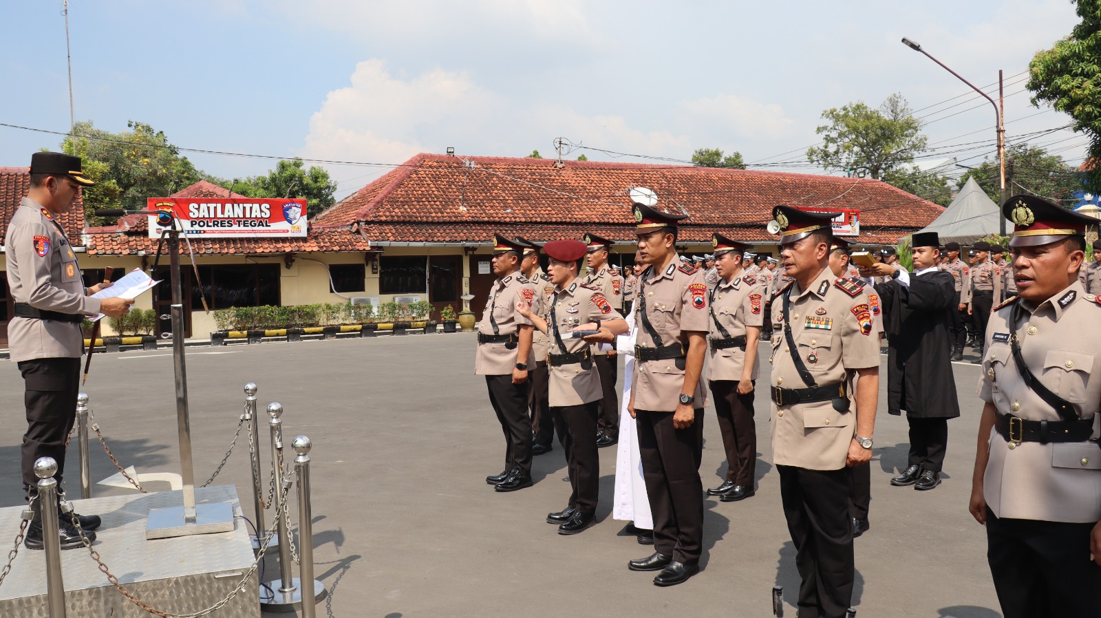 Kapolres Tegal: Rotasi Jabatan untuk Pengembangan Pelayanan