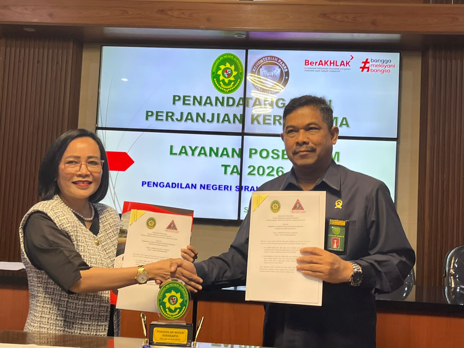 Perluas Akses Keadilan Warga, PN Solo Gandeng LBH Solo Justice and Peace 