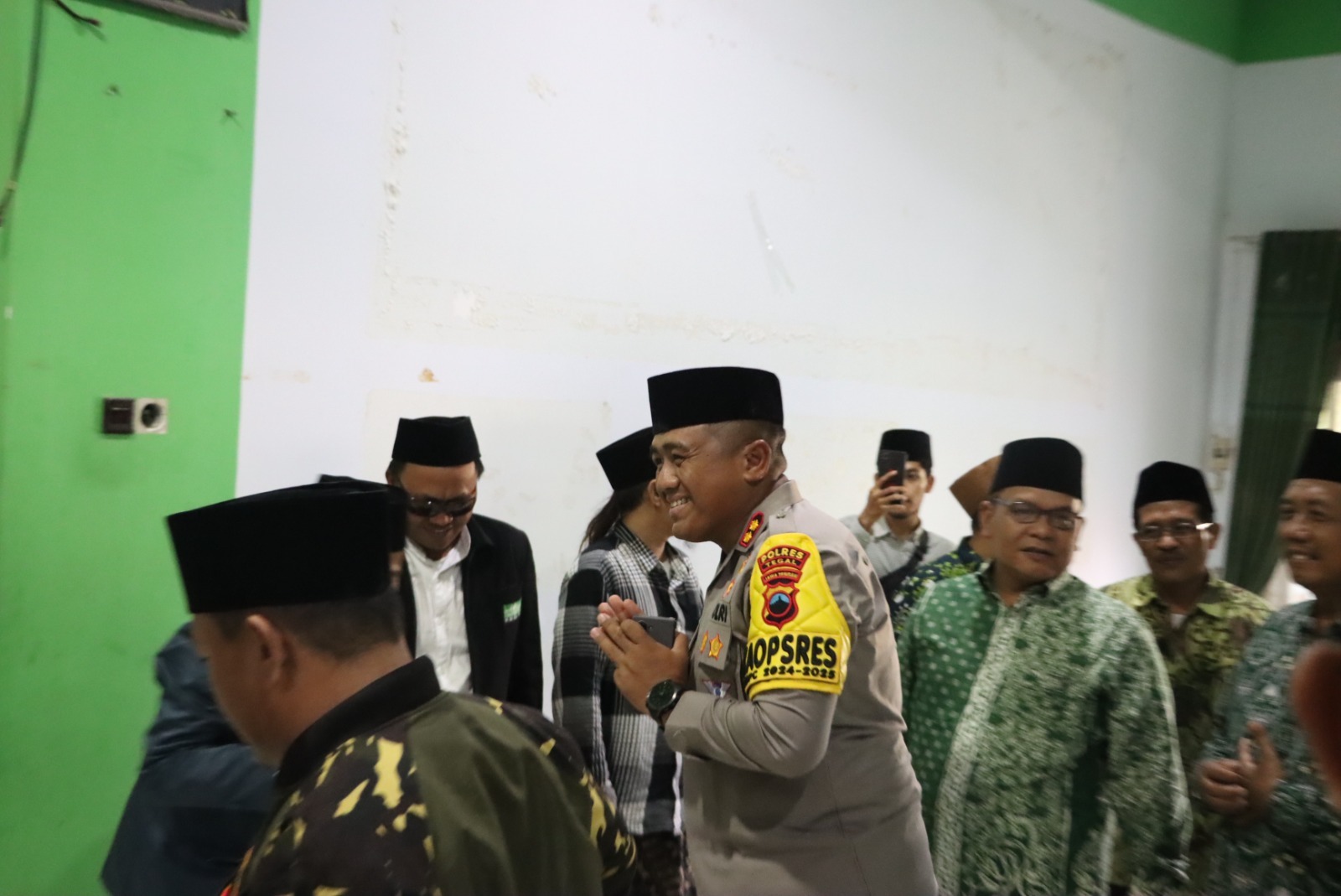 Jelang Pilkada Serentak, Kapolres Tegal Silaturahmi dengan PCNU 