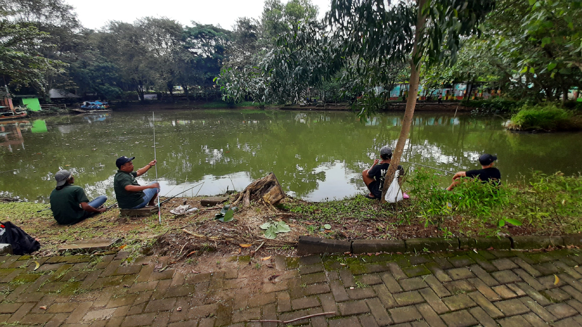 Ngabuburit Anti Mainstream! Sensasi Tarikan Patin 10 Kg Bikin Pemancing Ketagihan