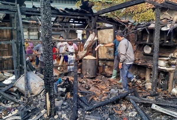 Kebakaran Rumah di Menduran Grobogan, Uang Tunai Rp10 Juta Jadi Abu