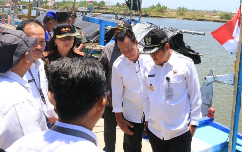 Resmikan TPI Perikanan Darat Desa Mojo, Plt Bupati Pemalang Harap Dapat Meningkatkan Perekonomian Nelayan