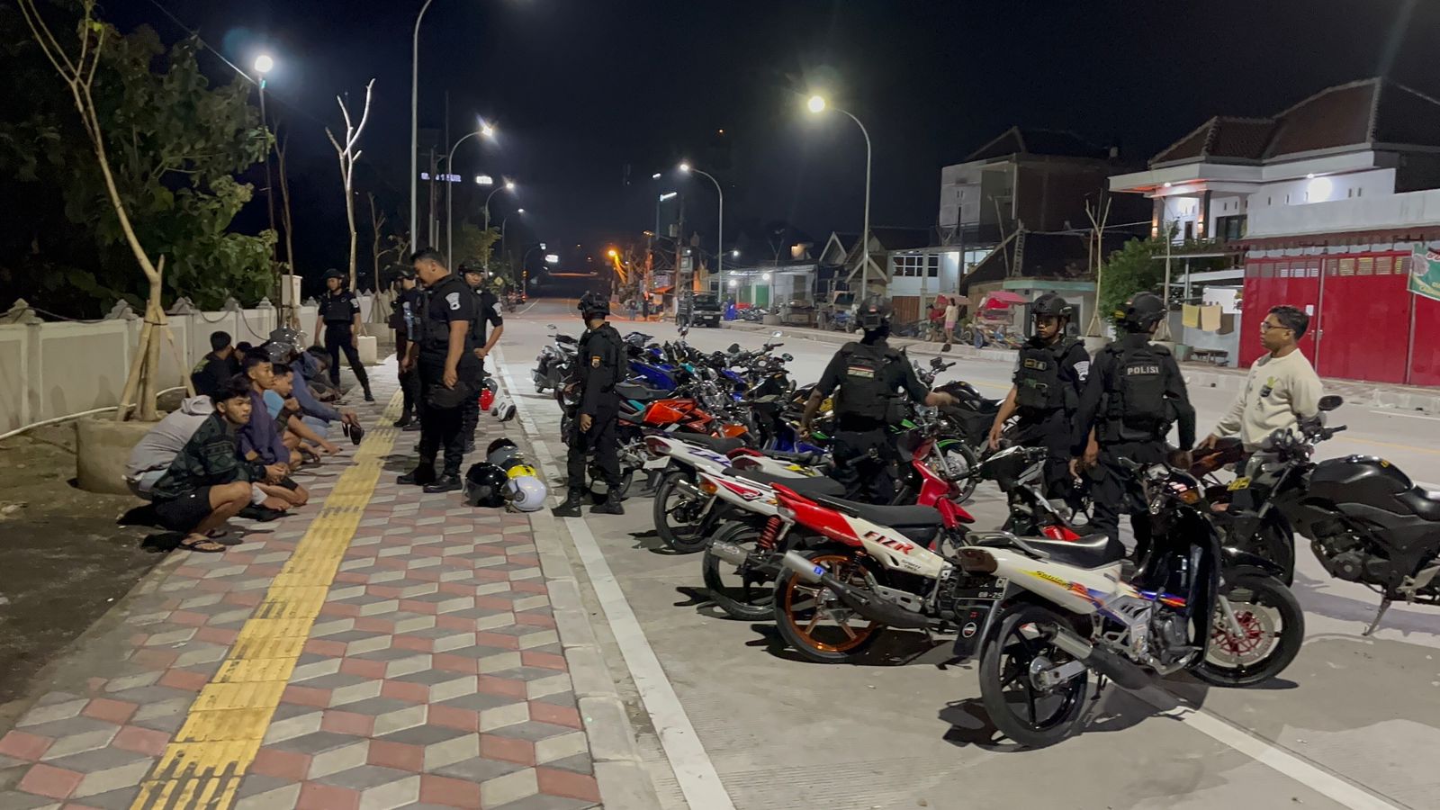 Balap Liar di Underpass Simpang Joglo Dibubarkan Polisi, Lima Motor Disita