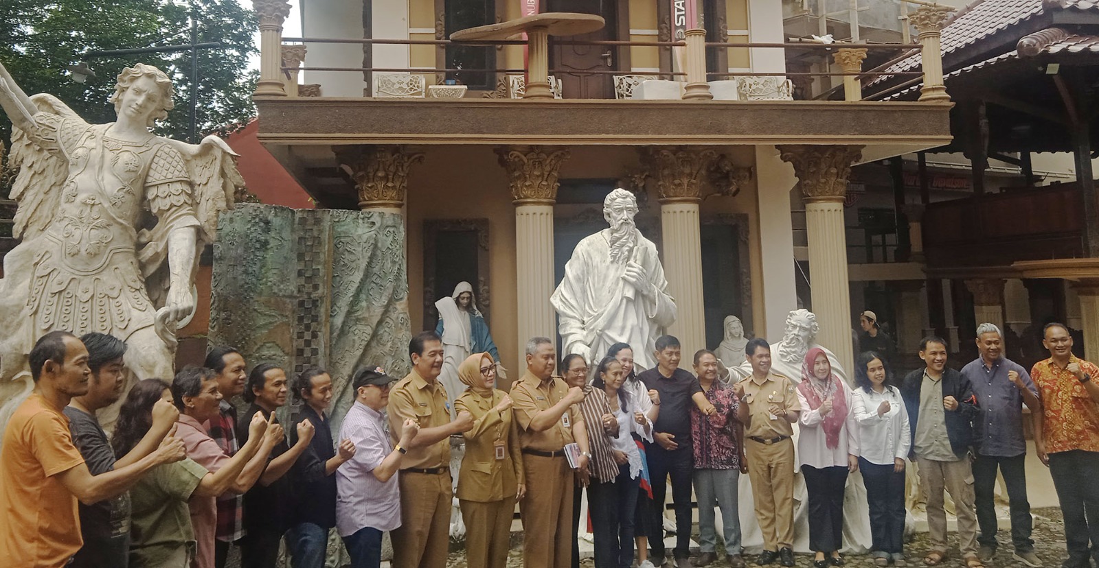 Painting On The Spot (OTS) 2, 300 Pelukis Nusantara Meriahkan Painting On The Spot 2 di Ambarawa