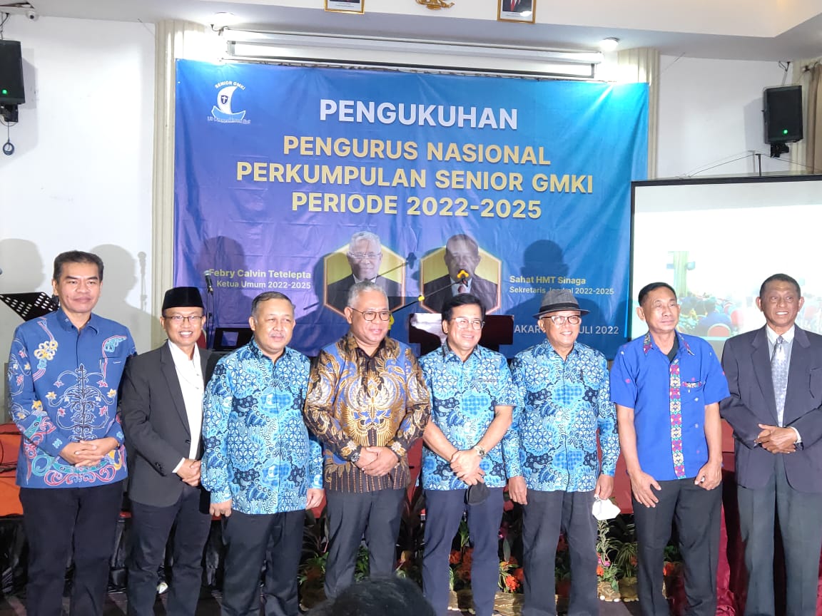 Lantik PNPS GMKI 2022-2025, Febry Tetelepta:  Mantapkan Sinergi dengan Forum Alumni Cipayung  