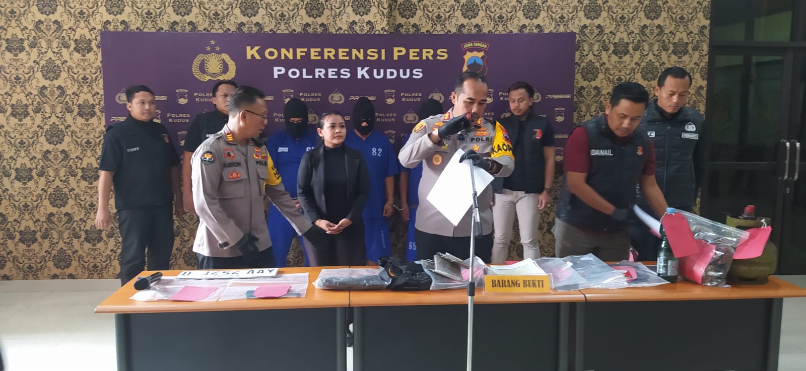 Tiga Residivis Pencurian di Kudus Disergap Polisi, Uang Hasil Kejahatan untuk Nafkahi Anak Istri 