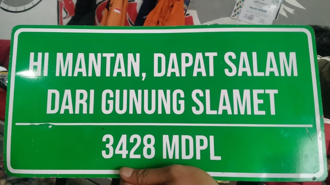 Pendaki yang Hilang di Gunung Slamet Beri Pesan untuk Mantan Kekasih, Ini Isinya