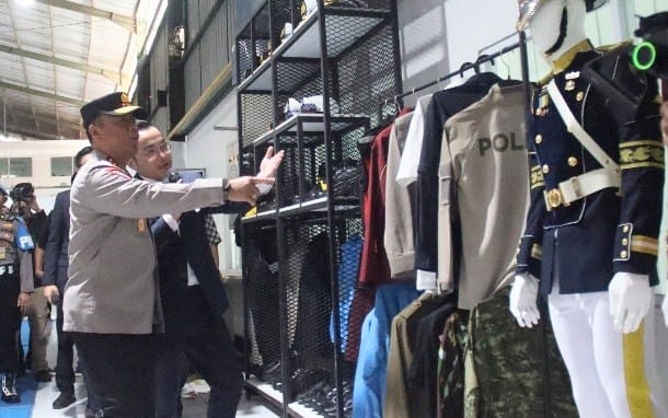Wakapolri Resmikan Pabrik Garmen PT Akarsa Garment Indonesia
