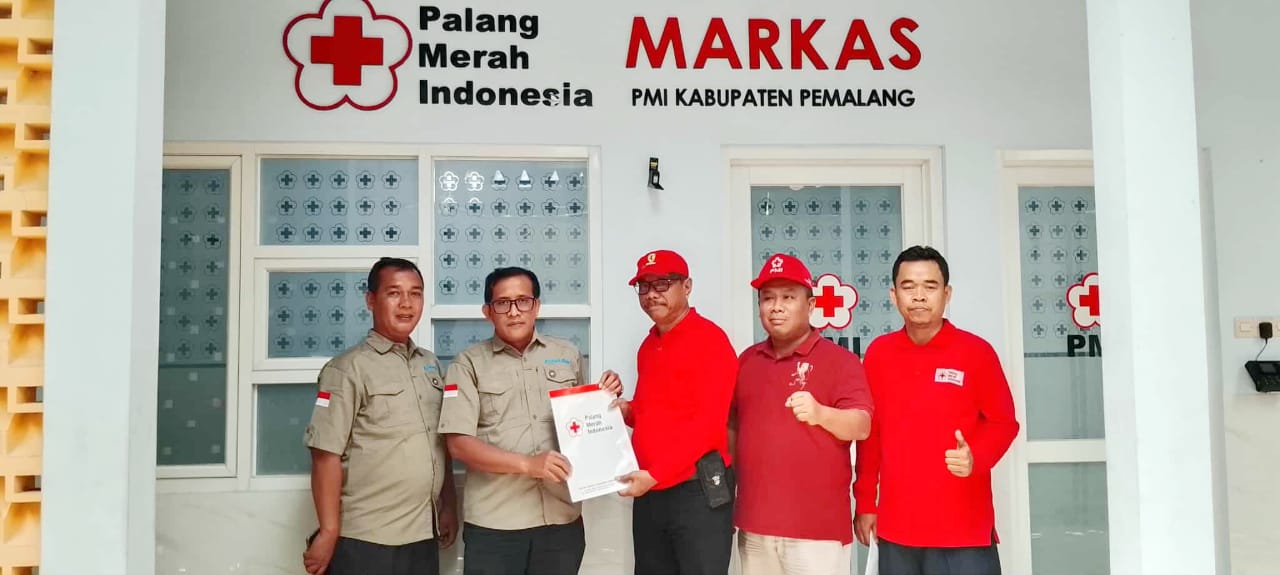 PMI Kabupaten Pemalang Teken Kerja Sama dengan Radar Tegal 
