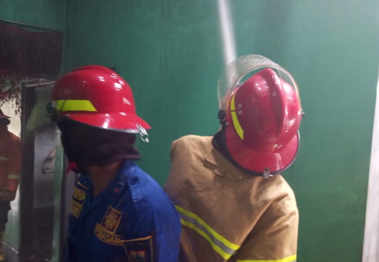 Rumah Warga Desa Bojongnangka Kabupaten Pemalang Terbakar