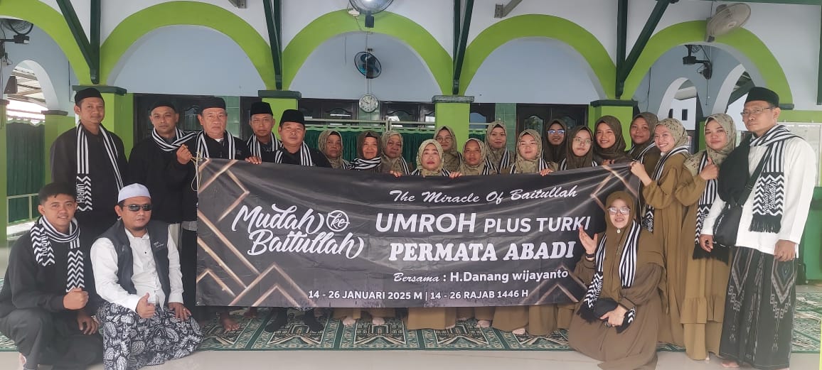 25 Jamaah Berangkat Umrah ke Tanah Suci Bersama PT Travel Mudah ke Baitullah Tegal