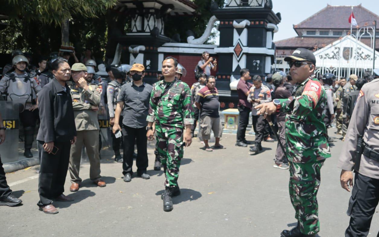 Dandim Pemalang Kawal Aksi Damai AMPB ‎