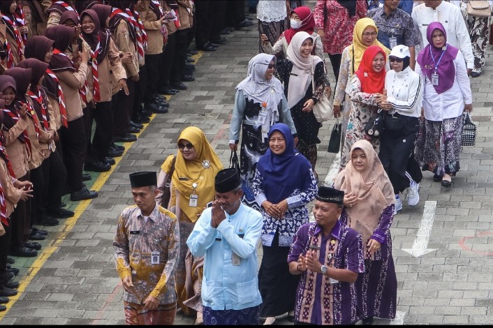 SMK Negeri 2 Kota Tegal Lepas Mas Rudianto