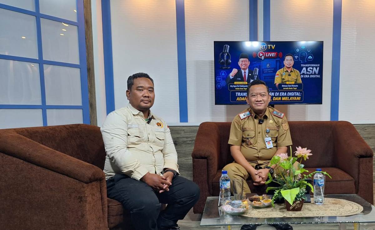 Transformasi Digital Pemkot Tegal, Sekda: AI Bukan Gantikan ASN Tapi Percepat Layanan 
