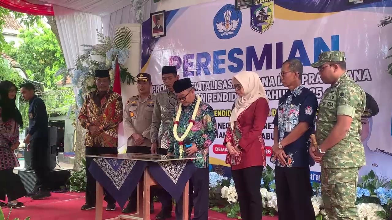 Program Nasional Revitalisasi Sekolah, Demak Tercatat Terima Dana Rp 76 Miliar