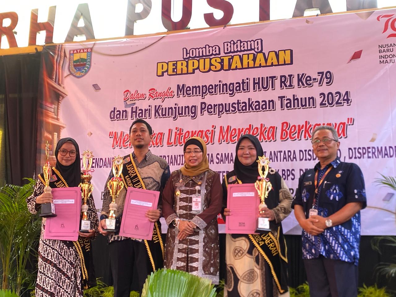 Tingkatkan Kegemaran Membaca, Dinperpuska Batang Gelar Lomba Sinopsis hingga Pemilihan Duta Baca