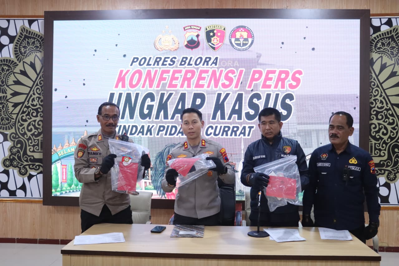 Spesialis Bobol Rumah Malam Hari di Blora Diringkus, Pelaku Ternyata Residivis 