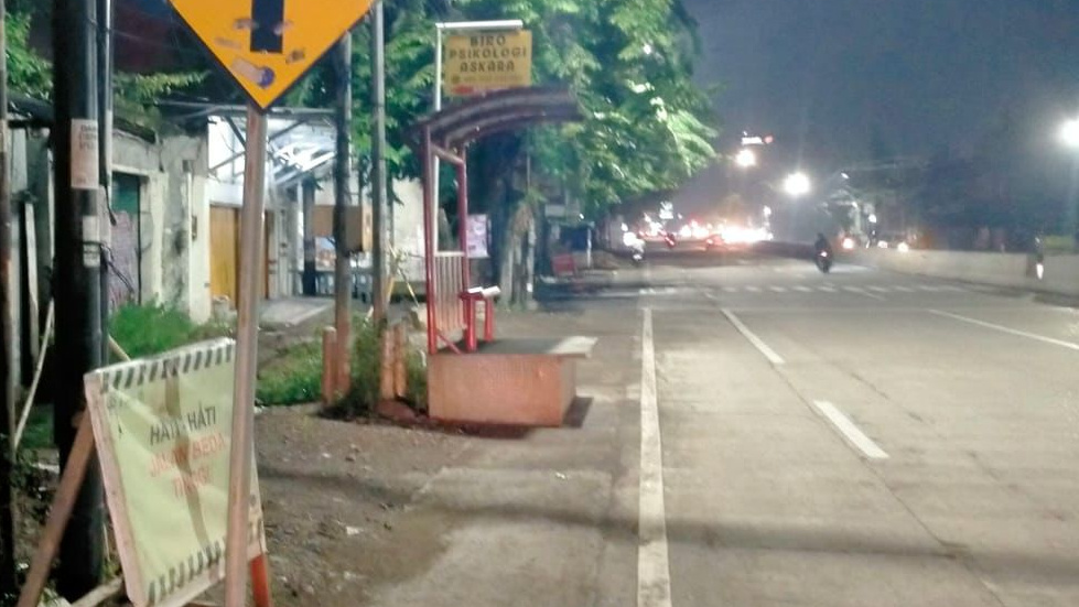 Betonisasi Jalan Majapahit Semarang Disorot DPRD, Sejumlah Halte Trans Semarang Terendam