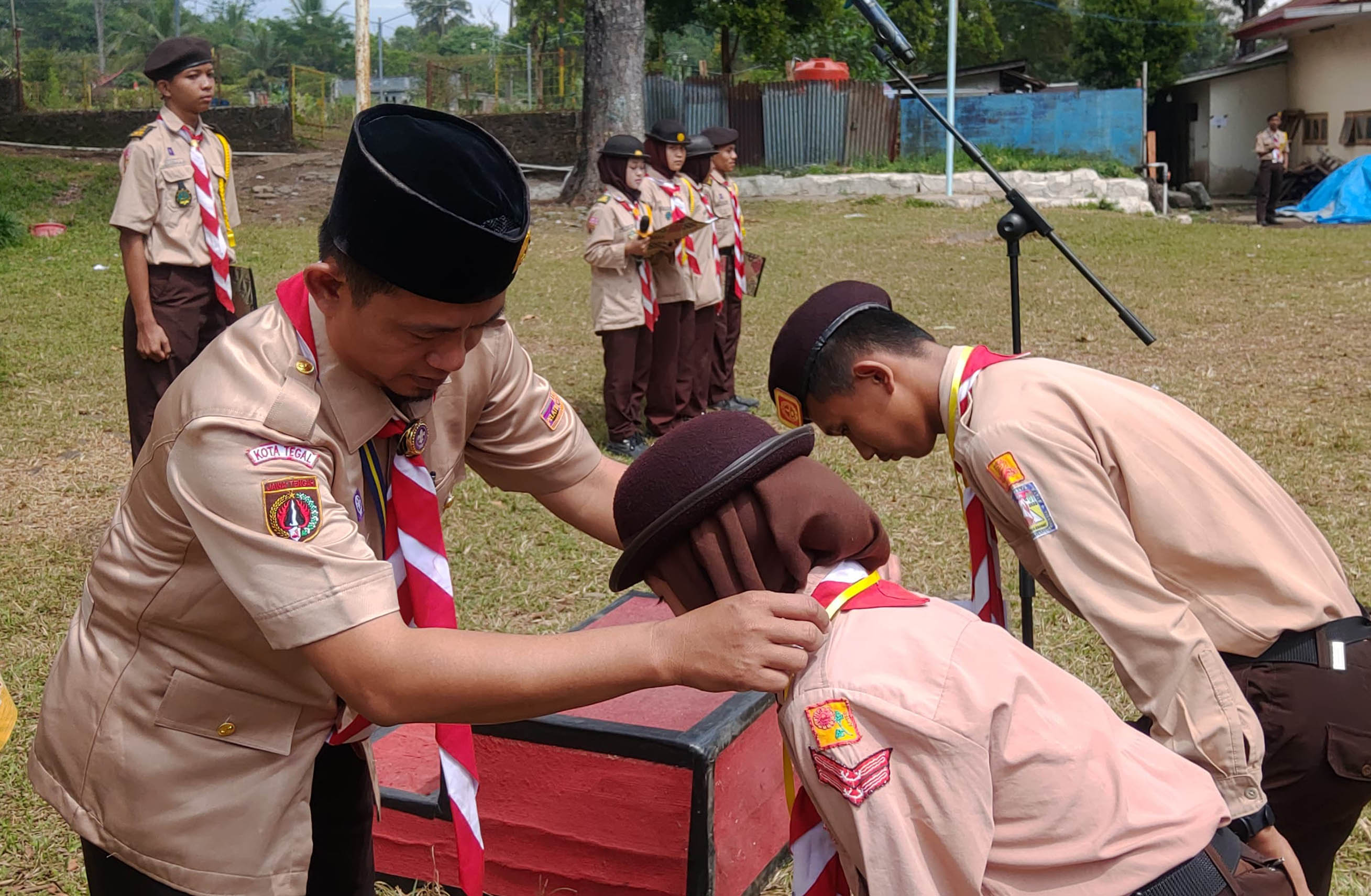 312 Siswa SMK YPT Kota Tegal Dilantik Jadi Pramuka Penegak  ‎