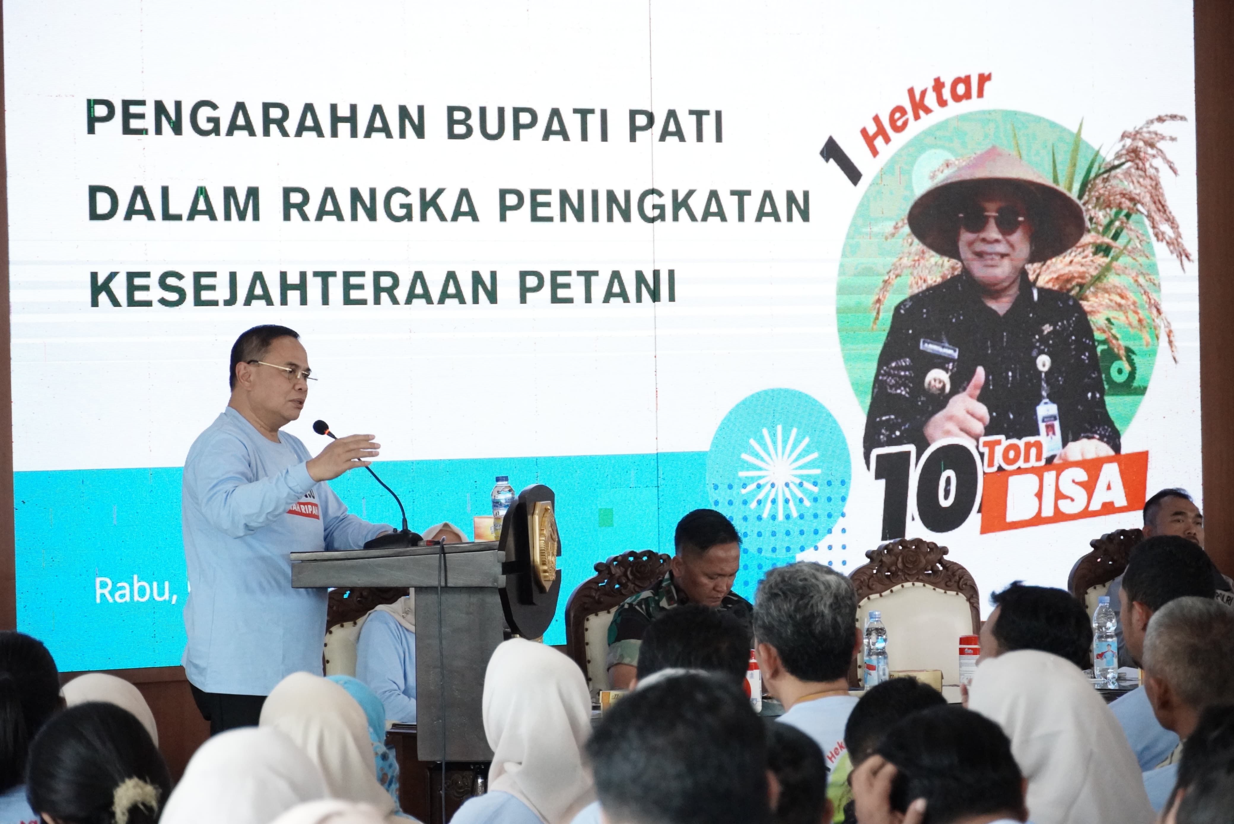 Terapkan 10 Ton Bisa, Petani Bumi Mina Tani Dipaksa Swasembada Beras