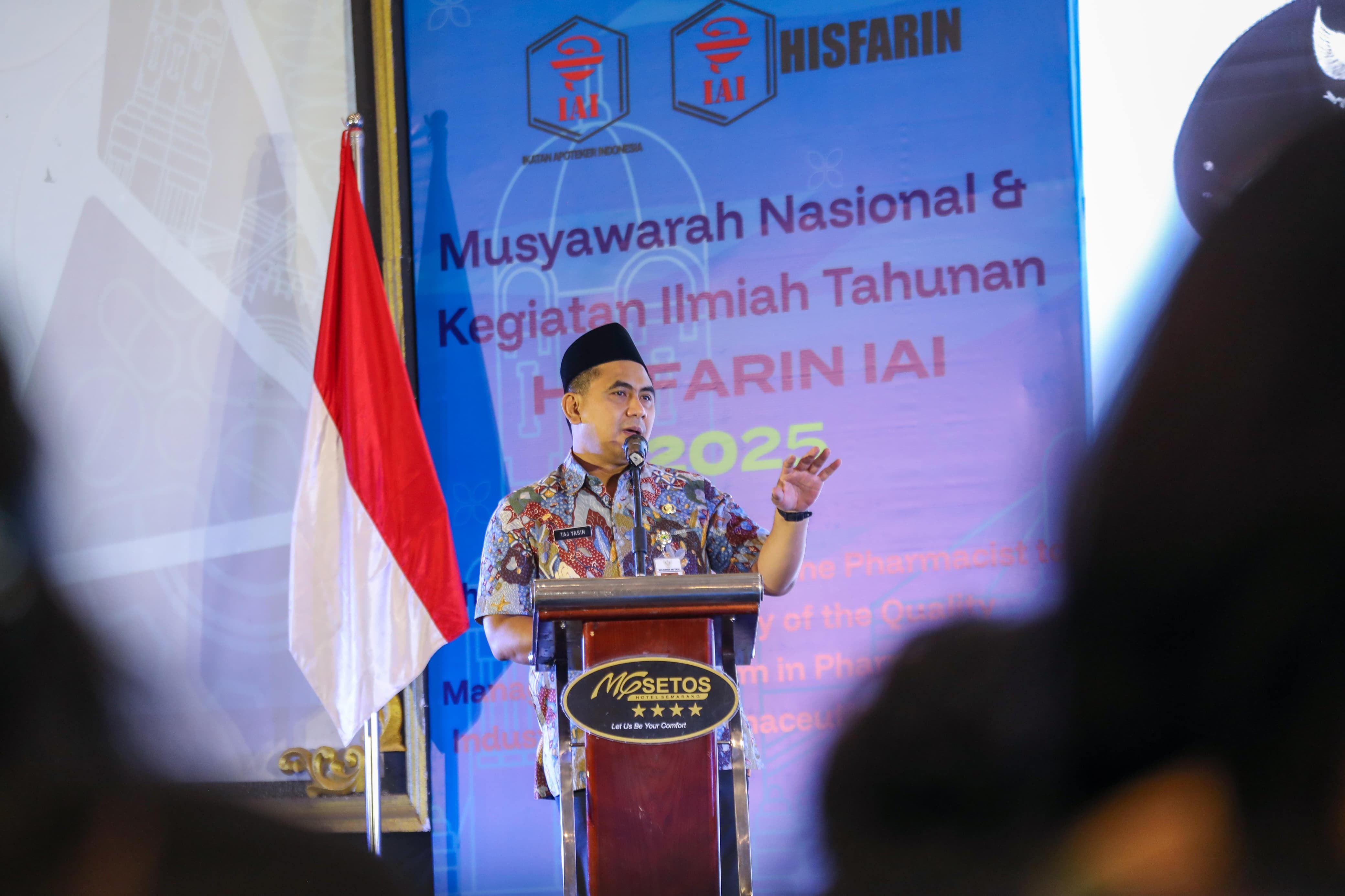 ‎Taj Yasin Sebut Jateng Butuh Pemerataan Tenaga Kefarmasian