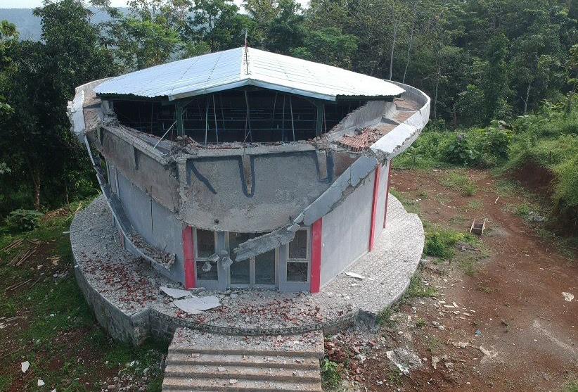 Hasil Audit Runtuhnya Atap Teras Museum Purbakala Bumiayu Masih Ngambang?