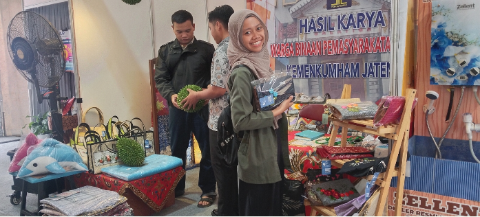 Salatiga Festival Bisnis dan Bazar UMKM 2024, Kerajinan Tangan Wabin Lapas Jateng Diserbu Pengunjung 